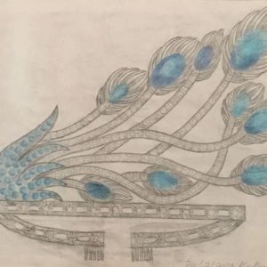Peacock Tail Crown